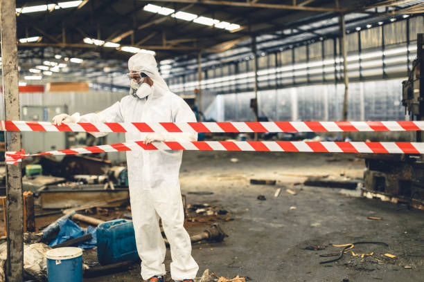 Professional Drug Lab Cleanup technician working in Tempe, AZ